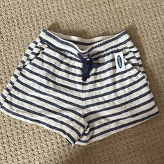 New With Tags Old Navy Shorts. Size- Xs In Womens Navy Lounge Shorts, Casual Striped Pajama Shorts, Navy Beach Shorts, Navy Cotton Beach Shorts, Old Navy Pajama Shorts, Playful Cotton Pajama Shorts With Built-in Shorts, Old Navy Shorts, Old Navy, Navy Blue