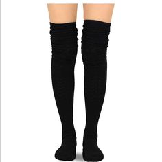 Spice Up Your Fall Wardrobe With These Subtly Sexy Thigh High Socks. Cozy, Soft, And Warm With Boots Or Flats. Or Curl Up At Home In A Boyfriend Shirt And Your Toasty Thigh Highs And Search Posh For More Bargains! Casual Black Thigh-high Socks, Casual Black Thigh High Socks, Fall Knee-high Stockings One Size, Fall Season Knee-high Stockings One Size, One Size Knee-high Stockings For Fall, Trendy Stretch Thigh High Hosiery, Trendy Stretch Thigh-high Hosiery, Casual Thigh High Socks For Stocking Stuffer, Casual Thigh-high Socks For Stocking Stuffers