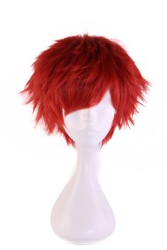 PRICES MAY VARY. Size:12 inch 30CM,wig head size in the absence of stretching is 58cm. adjustable own size, head shape suitable for different needs The wig has been layered but no styled, customer need to styling the wig Material:Handmade professional wig.High quality Synthetic fiber, feel good, easy to comb, could withstand within 180 Degree blowing hair,perm, easy process modeling by yourself All of our products are is a real shooting, but due to light and display different and individual diff Curly Anime, Sea Glass For Sale, Cross Necklace Simple, Mullet Wig, Wig Head, Hair Perm, Men's Wigs, Short Layers, Short Layered