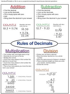 the rules for dividing numbers from one to two are shown in this diagram, which shows how