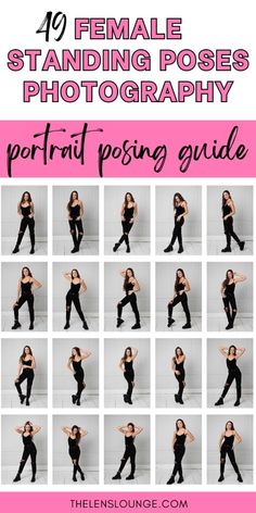 the female standing poses photography guide