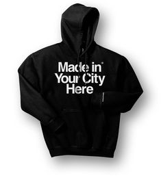 Represent your City, State, country or borough with Made in Clothing premium quality *mid-weight hoodies that have a softer feel and durable fabric . 50/50 polyester/cotton (60/40 for Heather colors) Air jet yarn makes for softer feel and reduced pilling Double-lined hood with color matched drawcord Double-needle stitched shoulders, armhole, neck, waistband and cuffs Pouch pocket 1 x 1 rib with spandex Custom Text Cotton Sweatshirt For Streetwear, East New York, Big Letters, Area Codes, Timor Leste, City State, Zip Code, Caicos Islands, Air Jet