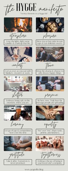 Hygge Manifesto, Cozy Hygge, Cozy Life