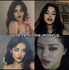 Makeup Styles Names, Makeup Types Names, Different Makeup Styles Names, Types Of Makeup Styles, Dark Feminine Makeup, Types Of Makeup Looks, Rosy Blush, A Good Skincare Routine, Best Haircuts For Women