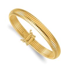 Introducing our stunning Tubogas Bracelet, a bold and luxurious accessory that exudes sophistication and modernity. This bracelet is meticulously crafted from high-quality 14 and 18 -karat gold, ensuring both durability and a radiant, timeless allure. Experience the elegance of Italian craftsmanship with this stunning bracelet.  ✪ FEATURES * Crafted with premium 14K gold, ensuring durability and a luxurious finish. * Stamped 14K for Purity Authenticity * Size: 7.25 inch  * Width of Item: 8.4 mm Modern Flexible Yellow Gold Bracelet, Delicate Gold Jewelry, Fine Gold Jewelry, Hoop Charms, Fine Diamond Jewelry, Italian Craftsmanship, Gold Chain Jewelry, Gold Bangle Bracelet, Gold Bangle