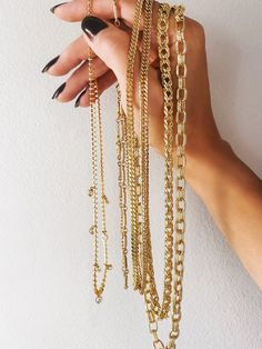 Classic yet bold! A gold double linked chain necklace makes any outfit complete! Wear alone for a subtle statement or layer it up to create your own individualized look! Brass base metal Gold plated Toggle Bar closure Double link style link size: 9.70mm x 6.70mm Necklace Length: 21" Note: Since each style is Made to order, please allow 2 business days for assembly. Should you want the necklace at a slight shorter length, please send us a "Special Instruction" at checkout. Please specify length i Gold Toggle Necklace With Delicate Chain, Classic Gold Toggle Necklace For Everyday, Gold Toggle Necklace With Chain Link, Gold Toggle Necklace With Adjustable Chain For Everyday, Everyday Gold Toggle Necklace With Cable Chain, Everyday Gold Toggle Necklace With Adjustable Chain, Classic Gold Toggle Necklace With Chunky Chain, Everyday Gold-tone Chain Link Necklace, Everyday Gold Toggle Link Necklace