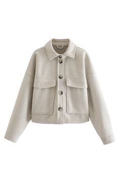 Goodnight Macaroon 'Riley' Short Knitted Jacket Long Sleeves Collared Button Closure Measurements: XS – Bust 106cm, Length 51cm S – Bust 110cm, Length 52cm M – Bust 114cm, Length 53cm L – Bust 120cm, Length 54cm XL – Bust 126cm, Length 55.5cm Machine cold and gentle cycle or hand wash cold Lay flat to dry Do not tumble dry Do not iron If you are unsure or need assistance selecting the proper size or color, please contact our Customer Services team and they'll be more than happy to help. Knitted Jacket, Single Breasted Coat, Vintage Long Sleeve, Coat Vintage, Tweed Coat, Chic Top, Woolen Coat, Short Coat, Knit Jacket