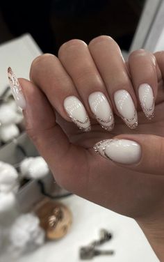 Bad Nails, French Tip Nail Designs, Romantic Nails, Neutral Nails, Pretty Acrylic Nails, Nail Polishes, Best Acrylic Nails