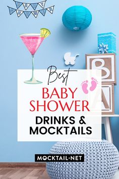 the best baby shower drinks and cocktails