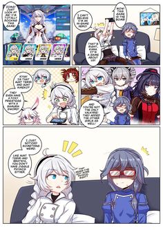 —Honkai impact 3rd / Kiana Plays Honkai impact 3rd / Visual Novel made by Mihoyo Company // Overwatch Comic, Anime Stories, Mobile Games, Short Comics, Stuff And Thangs