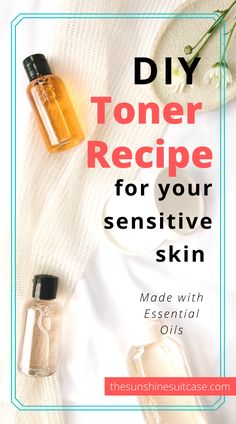 Essential Oil Toner, Homemade Face Toner, Toner For Sensitive Skin, Face Tone, Lotion For Oily Skin