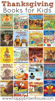 thanksgiving books for kids to read