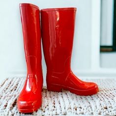 Nomad Waterproof Red Rainboots. Out Of The Box, But Never Worn. Been In Storage! Smoke Free & Pet Free Home Bundle To Save Even More! 20% Off 3+ My Closet Is Open To Reasonable & Respectful Offers Please Keep In Mind Poshmark Takes & Keeps 20% Of The Sale, And If I Offer Lower Shipping That Is Paid By Me As Well, Not Poshmark. Red Waterproof Round Toe Boots, Waterproof Red Boots With Round Toe, Red Waterproof Boots With Round Toe, Red Waterproof Rain Boots, Waterproof Red Rain Boots, Red Waterproof Winter Boots, Casual Red Rain Boots For Rainy Weather, Casual Red Rain Boots, Casual Red Waterproof Rain Boots