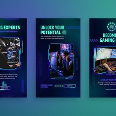 Instagram Stories - Gaming and eSports Social Media Social Graphics, Modern Mobile, Social Post, Story Games, Social Ads, Social Media Advertising, Instagram Ads, Mobile App Design