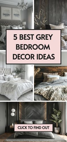 the best grey bedroom decor ideas to try out for your home in style and comfort