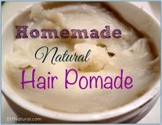 Finally! A homemade pomade without all the parabens, formaldehyde, fragrance, and other undesirable ingredients in the store-bought stuff. And it's non-greasy! Diy Pomade For Hair, Diy Texture Powder For Hair, Homemade Pomade, Hippy Girl, Hair Paste, Hair Clay