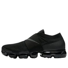 Nike Air VaporMax Moc 'Triple Black' AH3397-004 (SNKR/Men's/Low Top/Air Cushion) Vapormax Nike, Nike Air Vapormax Flyknit, Vapormax Flyknit, Air Vapormax, Nike Air Vapormax, Triple Black, Stylish Sneakers, Low Top, Perfect Pair