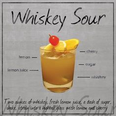 an old fashioned whiskey sour recipe