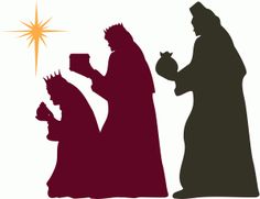 the three wise men are looking at the star