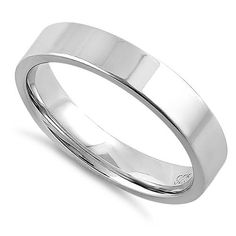 Band width: 4mm





Metal: 925 sterling silver


Plating: rhodium plated


Finish: high polish Modern Silver Wedding Ring With Polished Finish, Modern Silver Bands With Round Cut, Modern Silver Bands, Modern Silver Platinum Wedding Ring, Formal Sterling Silver Bands With Polished Finish, Classic Silver Bands With Polished Finish, Sterling Silver Jewelry With Polished Edges For A Wedding, Formal Silver Bands With Diamond Cut, Formal Silver Band With Diamond Cut