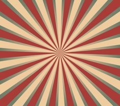 an abstract background with sunbursts in red, beige and green