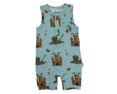 Pipsqueaks Sun of a Beach Tank Romper – shoppipsqueaks Affordable Playful Summer Onesie, Playful Cotton Onesie For The Beach, Playful Summer Onesie For Bedtime, Playful Spring Beach Onesie, Summer Beach Printed Onesie, Beach Tanks, Tank Romper, Clothing Company, Rompers