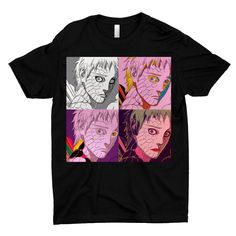 Custom Obito Pop Art Design. Naruto Inspired T-shirt. Made from 100% combed ringspun fine cotton jersey, this customizable 4.5oz Unisex Fine Cotton Jersey Crew Neck Tee features a topstitched rib collar, double-needle stitched sleeves and bottom hem, and shoulder-to-shoulder taping with a tear-away label for premium comfort and maximum customization. Pop Art Design, Art T Shirt, Crew Neck Tee