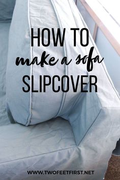 how to make a soft slipcover for a sofa or bed in less than 10 minutes