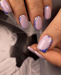 Square Gel Nails, Acrylic Dip Nails, Belle Nails, Summer Gel Nails, Cow Nails, Asian Nails, Christmas Gel Nails, Gel Nails Diy, Work Nails