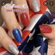 Trendy Nails Designs, Natural Pedicure, American Flag Nails, Manicure Natural, Cool Shoulder Tattoos, Nails Care