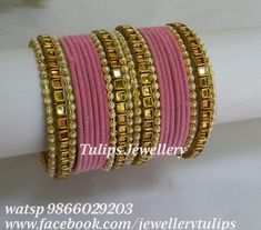 Velvet Bangles, Bridal Jewelry Collection, Bangle Designs, Belly Workout, Flat Belly Workout