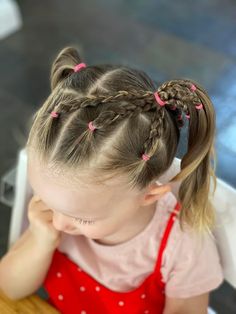 Beauty Tips With Honey, Cute Toddler Hairstyles, Hair Essentials, Toddler Hair, Baby Hairstyles, Cute Hairstyles, Girl Hairstyles, Beauty Hacks