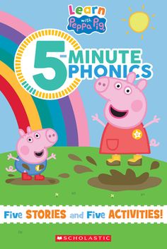 Make every minute of reading count! Kids and parents can join Peppa and her friends in this fun, read-together phonics adventure. Includes five stories and five activities.The Science of Reading research proves that systematic phonics instruction is the most effective way to teach kids to read. Now caregivers can support these essential phonics skills with simple, engaging stories featuring Peppa, George, and all their friends and family members in just five minutes a day.This motivating compila Motivating Stories, Catching Fire Book, Deathly Hallows Book, Teach Kids To Read, Reading Counts, Babysitters Club Books, Goosebumps Books, The Science Of Reading, Action Books