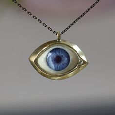 Blue Human Eye Pendant, Gifts For Women, Eye Jewelry, Blue Eye, Eyeball Pendant, Sterling Silver Pendant, Gift For Boyfriend, Realistic Eye My eye designs can be made specifically for your eyes, you need to take a beautiful iris photo for us. Then we can customize it for you. You can also add or remove blood details to our eye designs. You can write this in the order notes. Please send me a message after ordering. I can do as you wish. A quasi-universal symbol of protection, the evil eye is refe Blue Eye Necklace, Luxury Jewelry Box, Realistic Eye, Silver Items, Human Eye, Jewelry Blue, Eye Pendant, Blue Eye, Gift For Boyfriend