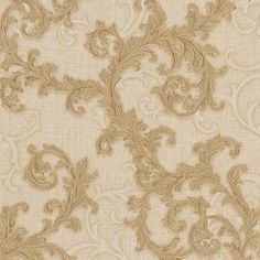 96231-2 Versace Calligraphy Beige Brass Barocco Designer Textured Damask Wallpaper rolls Base Wallpaper, Versace Wallpaper, Off White Wallpapers, Room Bedding, Tv Background, Wallpaper Rolls, Damask Wallpaper, French Decor, Color Tones