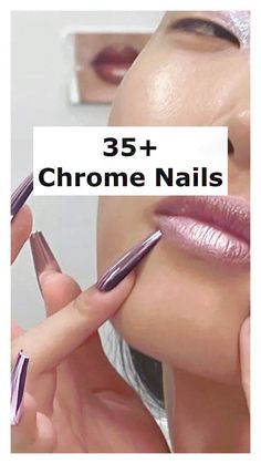 Discover 30+ Chrome Nails You Need to Try This Year! Elevate your style with stunning crome nails and intricate chrome nails designs. From white chrome nails to blue chrome nails, these looks are perfect for any season. Embrace chrome summer nails and achieve a sleek chrome manicure that stands out. These summer chrome nails will keep you looking chic and trendy all year long. Chrome Summer Nails, Summer Chrome Nails, Light Blue Chrome, Red Chrome Nails, Chrome Manicure, Sophisticated Manicure, White Chrome Nails, Blue Chrome Nails, Pink Chrome Nails