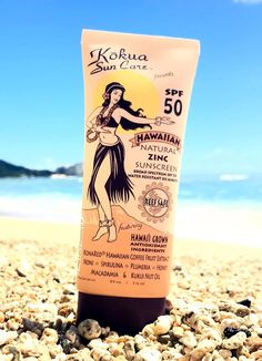 KŌKUA SUN CARE Natural Zinc Mineral Sunscreen & 7 Hawaii Ingredients – Kokua Sun Care Zinc Sunscreen, Hawaiian Coffee, Zinc Oxide Sunscreen, Korean Sunscreen, Sun Protection Cream, Safe Sunscreen, Kukui Nut, Macadamia Nut Oil, Chemical Sunscreen