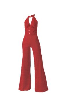 70s Formal Fashion, 70s Jumpsuit, 70s Clothes, 70s Inspired Fashion, 70s Outfits, Looks Black, Red Jumpsuit, Stage Outfits, Mode Vintage