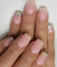 50 Cool Nails 2019 - Fashion & Glamour Trends 2019 - Katty Glamour Gel Nails Ideas, Milky Nails, Soft Gel Nails, Spring Nail Art, Fashion Glamour, Uñas Acrilicas, Soft Gel, Cool Nail Designs