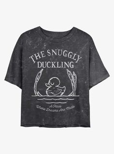 Lightweight 100% combed ring spun cottonWash cold; dry lowImportedListed in junior sizes Snuggly Duckling, Disneyland Outfits, Live Your Dream, Disney Shop, Disney Tangled, Crop T Shirt, Disney Shirt, Girls T Shirt, Womens T Shirt