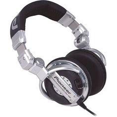 the headphones are black and silver