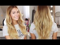 LEICHTE WELLEN - TUTORIAL ♡ | BELLA - YouTube Mrs Bella, Style Women, Beautiful Hair, Womens Hairstyles, Long Hair Styles, Hair Styles, Hair, Beauty, Pins