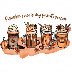 Pumpkin Spice-Ready to Press Sublimation Transfers Vinyl Me Now Fall Coffee Drinks, Orange Palette, Fall Coffee, Romantic Things, Peaceful Life, Sublimation Mugs, Autumn Coffee, Sublimation Paper, Create T Shirt