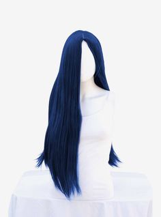 This Epic Cosplay Eros wig is a multipart long wig that is perfect for use as an alternative to lace front wigs. A large skintop along the front of this wig creates a natural looking hairline and allows for parting in a variety of directions. You can slick it back part it to the side or even create bangs with the help of a little bit of heat from a blow dryer. If a length of 26" is a little bit too much for you it can easily be trimmed shorter or pulled back into a ponytail due to its thick weft Epic Cosplay, Blow Dryer, Long Wigs, Flat Iron, Hot Topic, Lace Front Wigs, Lace Front, The Help, Bangs