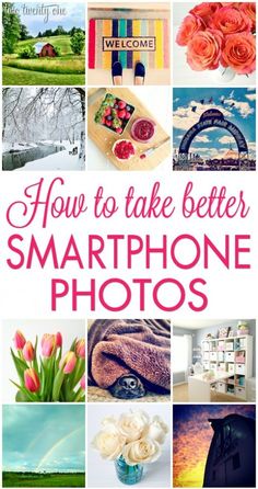 the cover of how to take better smartphone photos, including flowers and other things on display