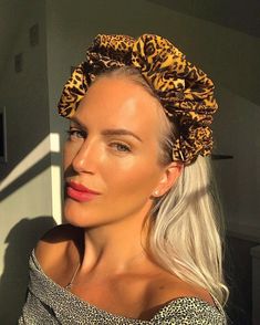 🐆🌿 Leopard print scrunchie hair band.  Made out of 100% cotton 🐆🌿 Comfortable Headbands, Leopard Animal, Blackheads, Scrunchie Hairstyles, Hair Band, Hair Accessories Headbands, Scrunchies, Fascinator, Headpiece