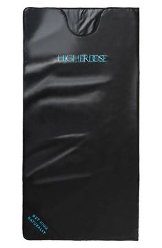 a large black bag with the word highrise on it's front and side