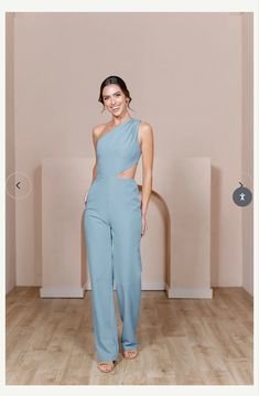 Sleeveless Fitted Jumpsuits And Rompers For Prom, Fitted Sleeveless Jumpsuit For Prom, Elegant Summer Jumpsuits And Rompers For Prom, Fitted Jumpsuits And Rompers With Asymmetrical Neckline For Party, Chic Strapless Jumpsuit For Wedding Guests, Chic Bridesmaid Jumpsuits And Rompers, Fitted Sleeveless Bridesmaid Jumpsuits And Rompers, Fitted Summer Jumpsuit For Bridesmaids, Fitted Sleeveless Bridesmaid Jumpsuit