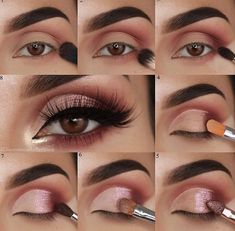 Makeup Pictorial, Makeup Sephora, Stylish Makeup, Types Of Makeup, Makeup Brush Set Professional, Eye Makeup Steps, Pinterest Makeup, Natasha Denona