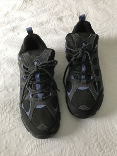 These are in like new condition. Merrel Castle Rock Periwinkle Hiking Shoes Womens Size 10 Excellent Shape. Condition is "Pre-owned". Shipped with USPS Priority Mail. Ootd Inspo, Castle Rock, Shoes Womens, Dream Shoes, Hiking Shoes, Shoe Box, Sneaker Head, Priority Mail, All Black Sneakers